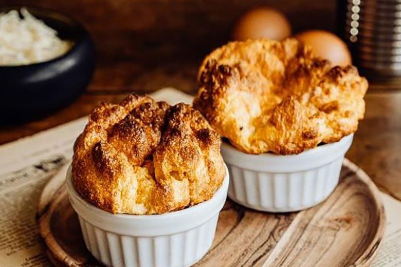 Soufflé facile à la bisque de homard