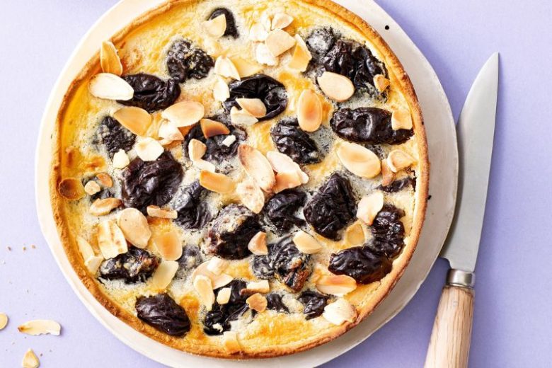Tarte amandine aux pruneaux